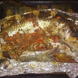 Рыба в духовке по-арабски