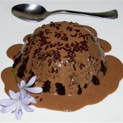 Шоколадный кекс в микроволновке
