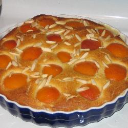 Миндальный тарт с абрикосами