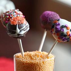 Кейк попс - Шоколадные бисквиты на палочке (Cake pops)