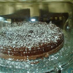 Простой шоколадный пирог-брауни