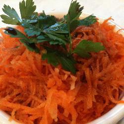 Морковный салат с бальзамическим уксусом